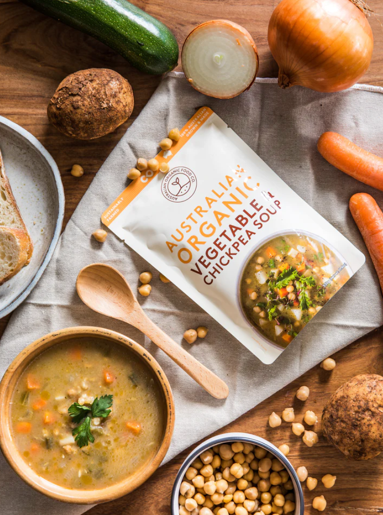 Organic Chickpea & Vegetable Soup 330g
