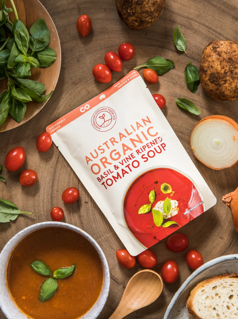 Organic Tomato & Basil Soup 330g