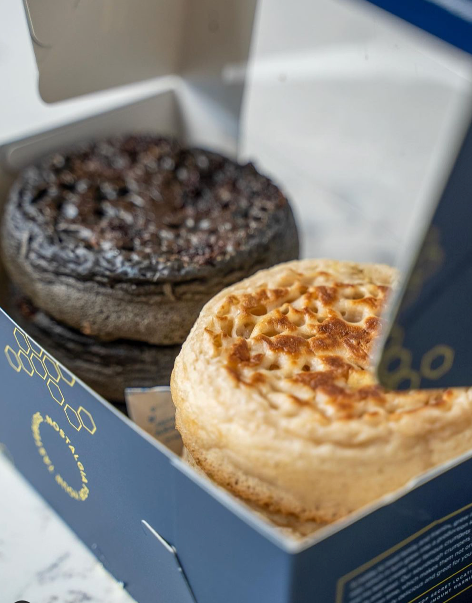 DUO Pack - Regular and Midnight Dark Chocolate Crumpets  - six pack (3 of each)