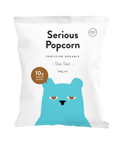 Serious Popcorn - Sea Salt Multi Pack 10 x 12g