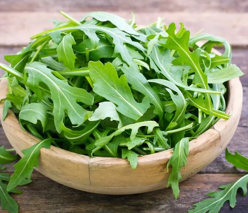 Rocket Bunch of Broadleaf Rocket (Spicey)  - Certified Organic