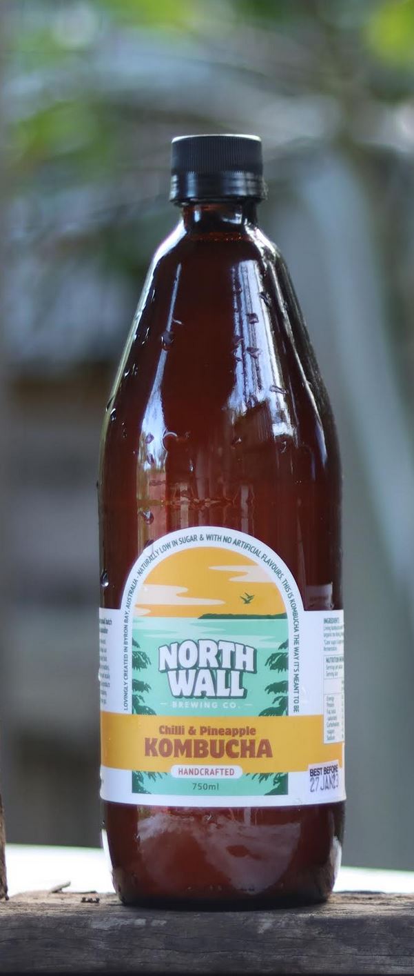 Kombucha 750ml (3 flavours!) - North Wall Brewing Co.