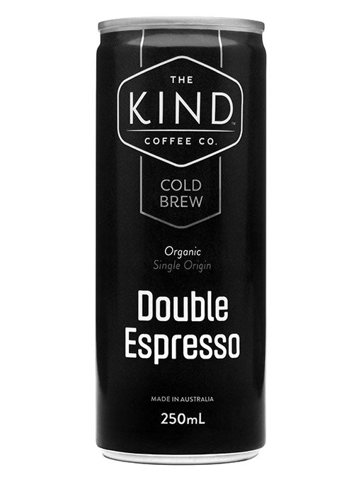 Double Espresso - 4 Pack Organic Cold Brew Double Espresso Coffee