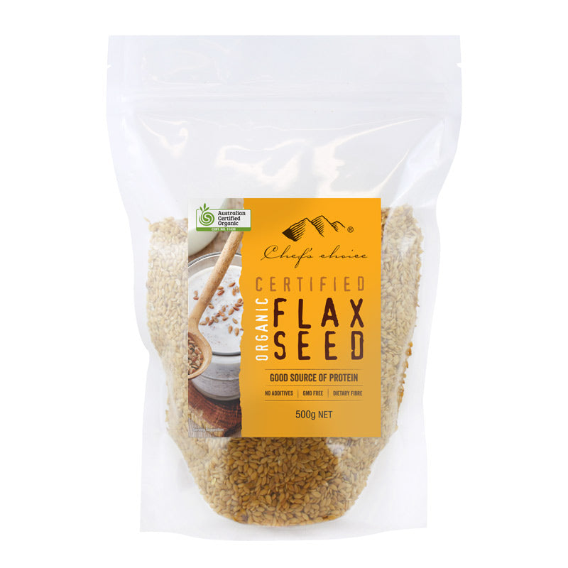 CHEF'S CHOICE Organic Flaxseed  500g