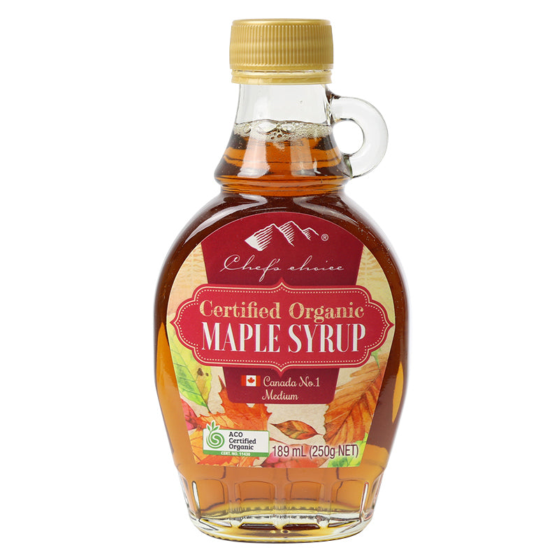CHEF'S CHOICE Organic Maple Syrup  189ml