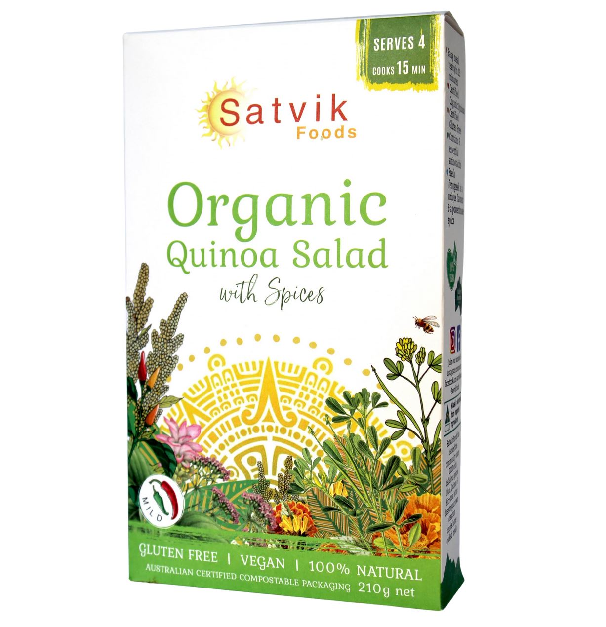 Satvik - Organic Quinoa Salad 210g