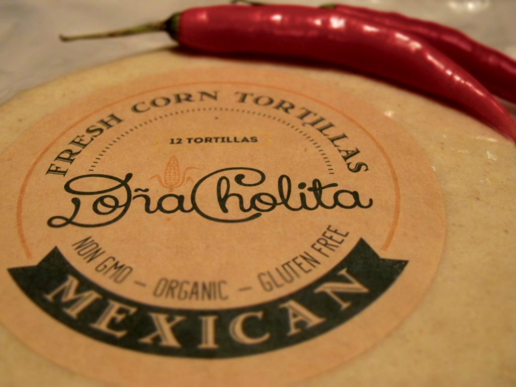 Organic Corn Tortillas (Chilled)- Dona Cholita Fresh Organic Tortillas 12 pack