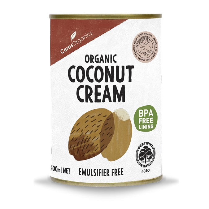 CERES ORGANICS Ceres Organic Coconut Cream (can)  400g