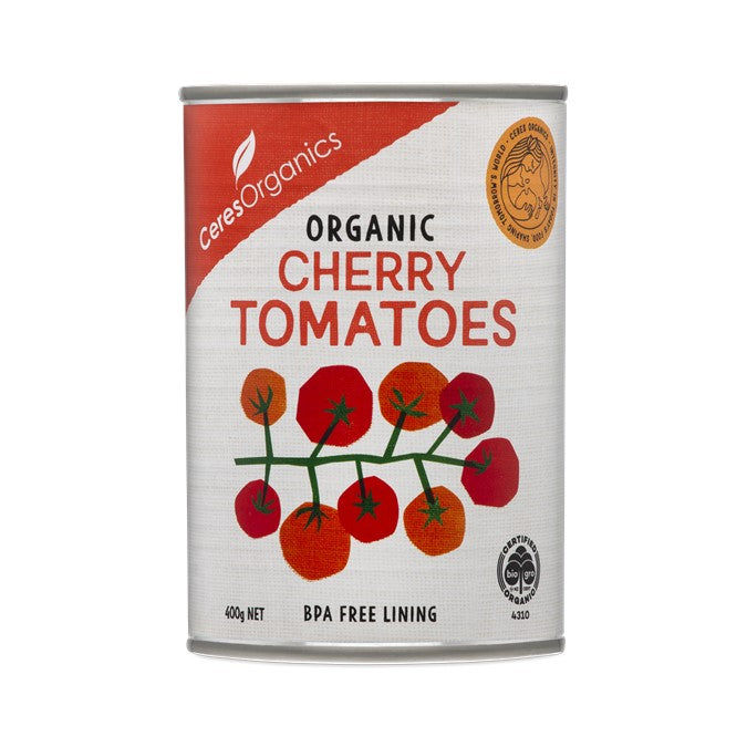 CERES ORGANICS Ceres Organic Cherry Tomatoes (can)  400g