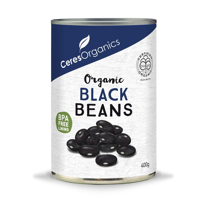 CERES ORGANICS Ceres Organic Black Beans  (can)  400g