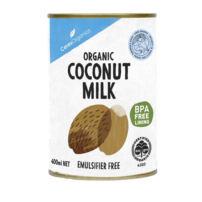 CERES ORGANICS Ceres Organic Coconut Milk (can)  400ml