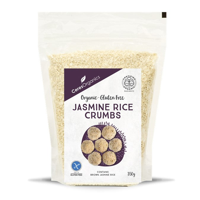 CERES ORGANICS Ceres Organic Rice Crumbs Jasmine  350g