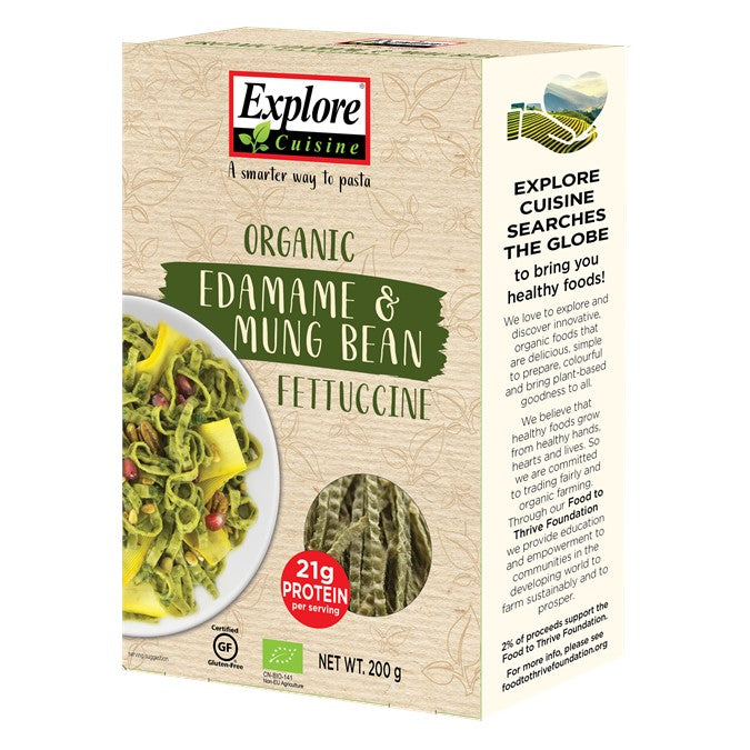 CERES ORGANICS Ceres Organic Edamame & Mung Bean Fettuccine  200g